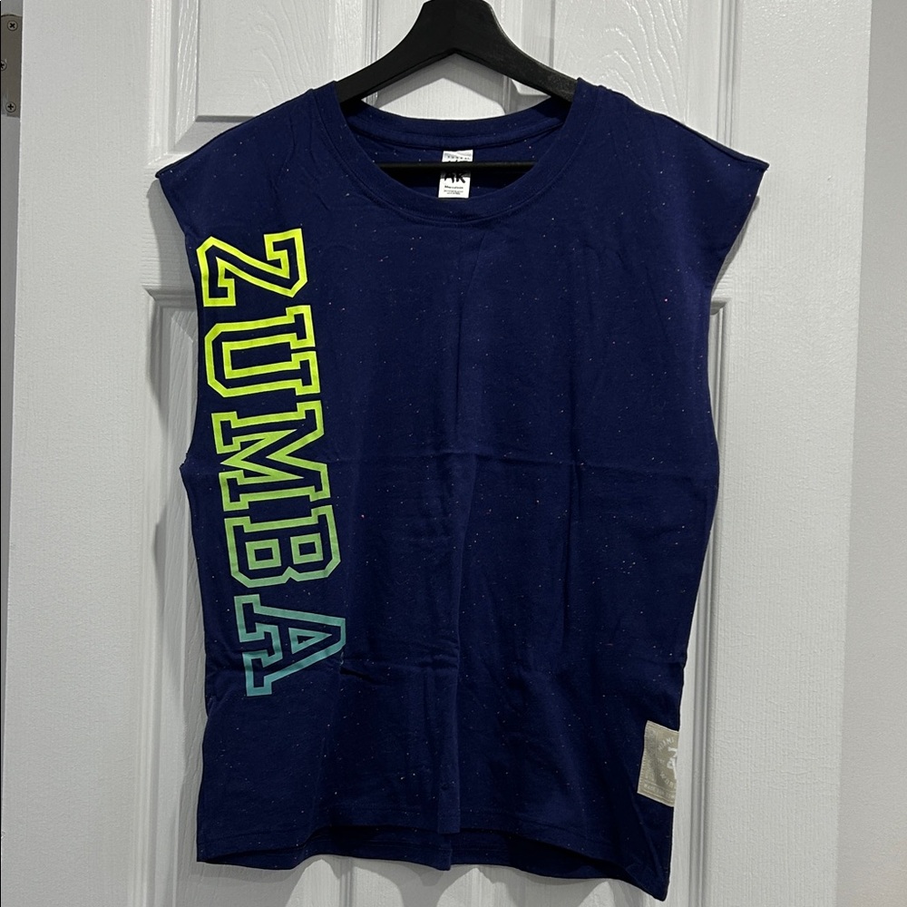 ZUMBA SALE! Speckled Blue Tee